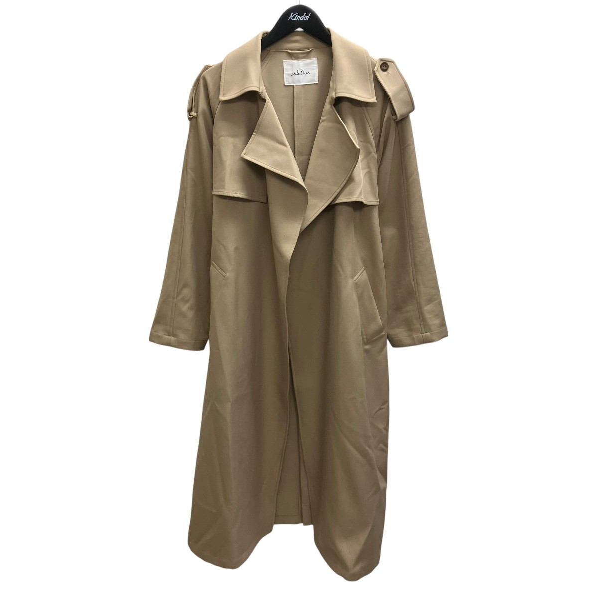 【中古】Mila Owen　トレンチコート ベージュ サイズ：0 【270926】（ミラオーウェン） kind-u-13653660 ブランド古着のカインドオル パッケージ画像
