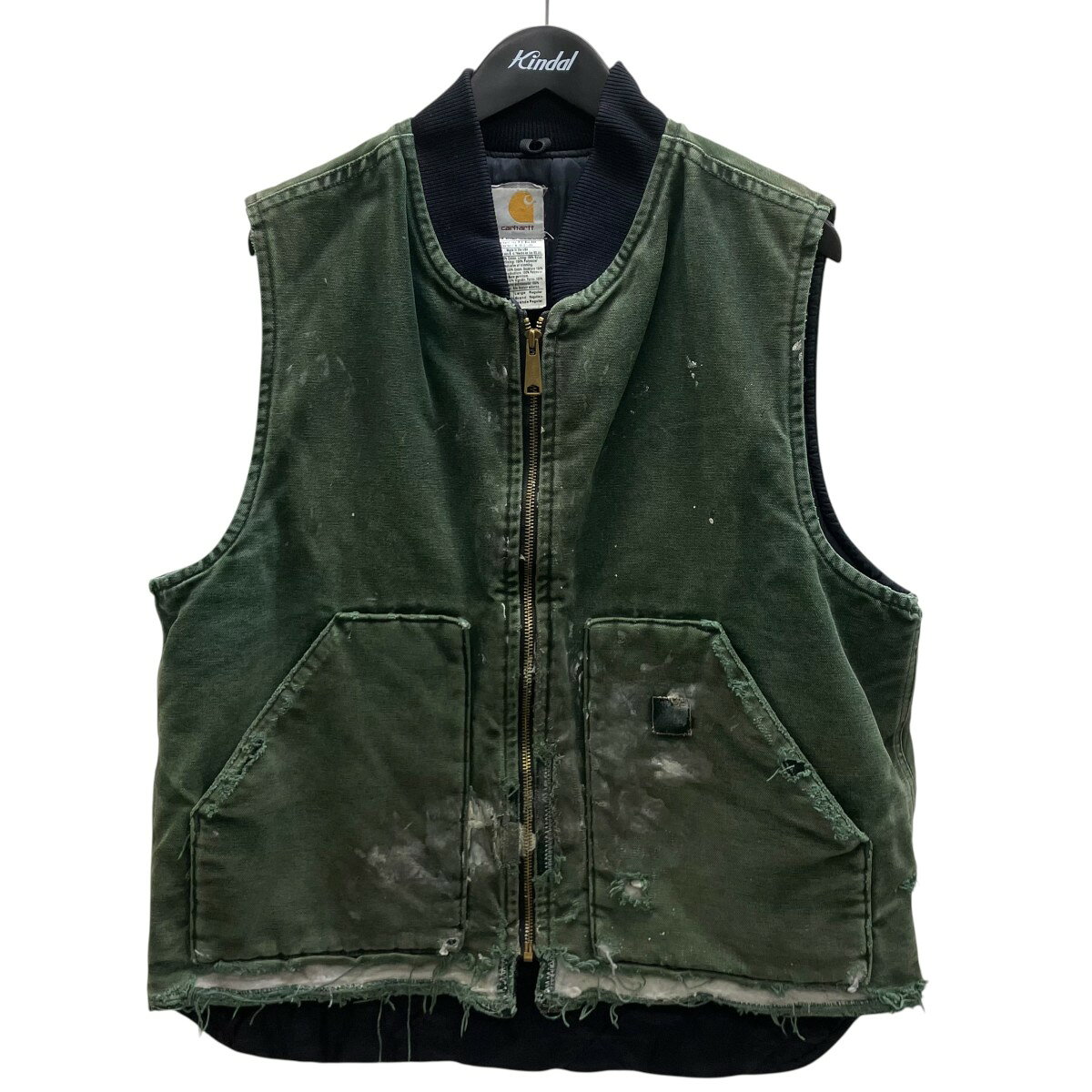 楽天市場】カーハート CARHARTT（カラーグリーン）（ベスト・ジレ