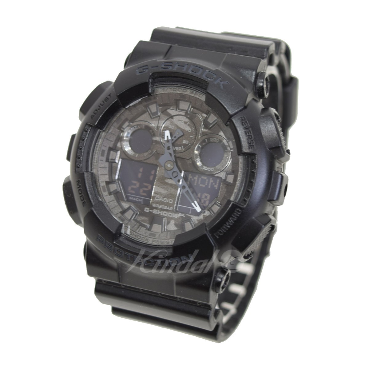 yÁzCASIO@G-SHOCK Jt[W_CV[Y rv GA-100CF ubN TCYF- y130218ziJVIj