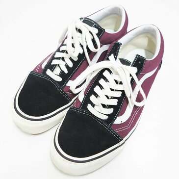 【中古】VANS　Old Skool 36 DX　スニーカー パープル×ブラック サイズ：28．5cm 【280719】（バンズ）