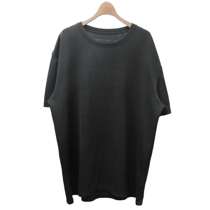 【中古】ALEXANDER WANG×H＆M　ジャージープリントTシャツ ブラック サイズ：L 【070520】（アレキサンダーワン エイチアンドエム）
