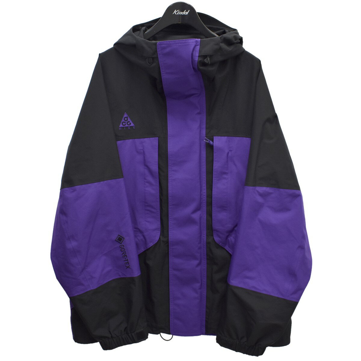 【中古】Nike ACG19AW AS M NRG ACG JKT HD GORETEX マウンテンパーカー パープル サイズ：L【価格見直し】