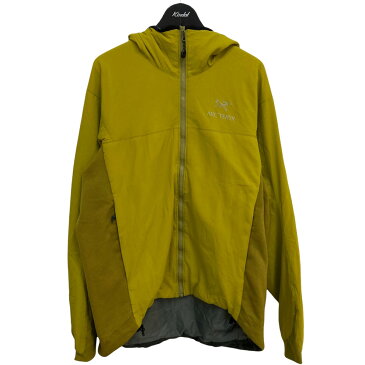 【中古】ARCTERYX ATOM LT HOODY ジップアップジャケット マスタード サイズ:M 【120322】(アークテリクス)
