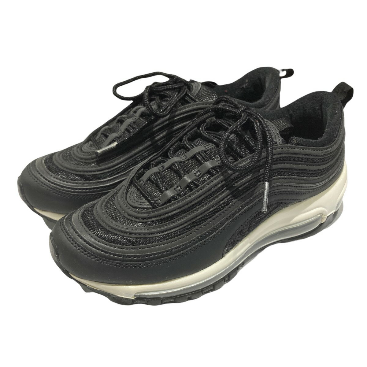 【中古】NIKE　WMNS AIR MAX 97 エアマックス97 スニーカー ブラック サイズ：25cm 【310322】（ナイキ）