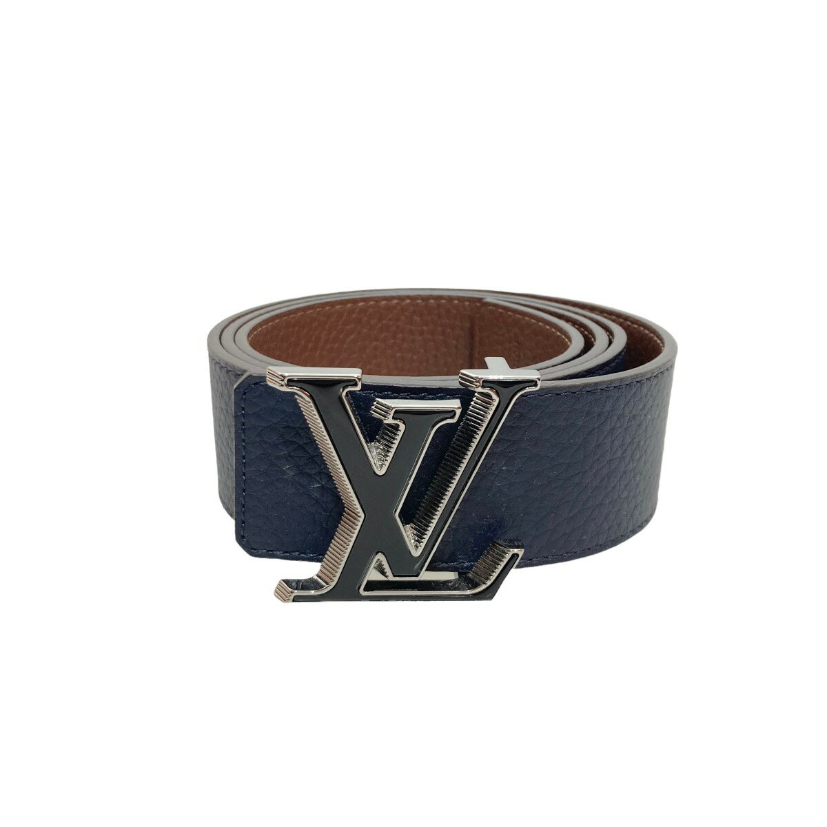 【中古】LOUIS VUITTON　サンチュールLVティルトリバース トリヨン 40MM ブラック 【280522】（ルイヴィトン）