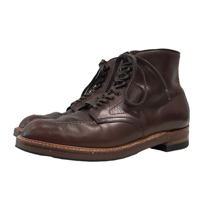 【中古】ALDEN「INDY BOOT」 インディブーツ ブラウン サイズ：7 1／2D【価格見直し】