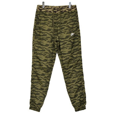 【中古】NIKE　Printed Swoosh Woven Pant　パンツ カーキ サイズ：S 【110622】（ナイキ）