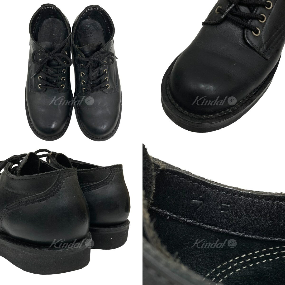 【中古】HATHORN BOOTS　NEPENTHES別注　オックスフォードブーツ　104NWC ブラック サイズ：7E 【300622】（ハーソーンブーツ）