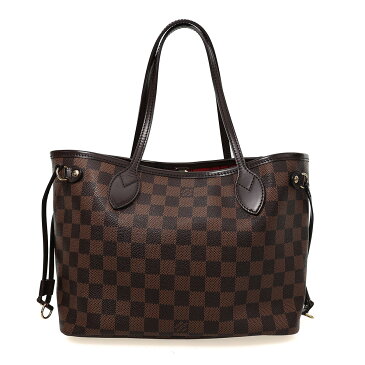 【中古】LOUIS VUITTON　【N51109】ダミエ　ネヴァーフルPM　トートバッグ ブラウン 【220722】（ルイヴィトン）