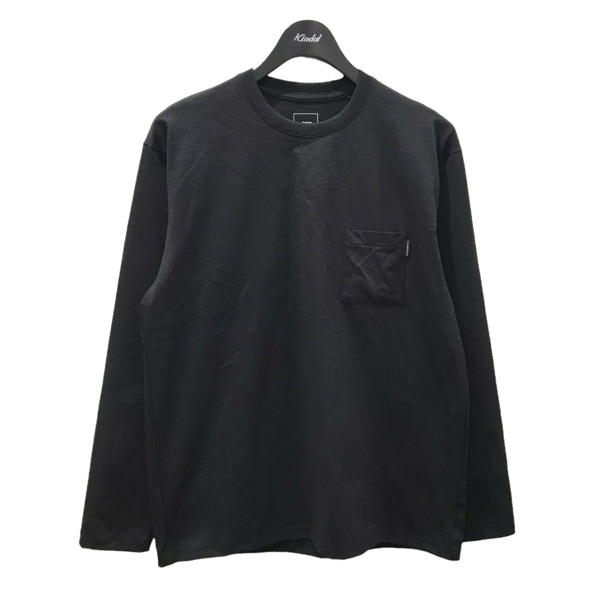 【中古】THE NORTH FACE　長袖カットソー L／S AIRY RELAX TEE ロングスリーブエアリーリラックスティー ブラック サイズ：S 【250722】（ザノースフェイス）