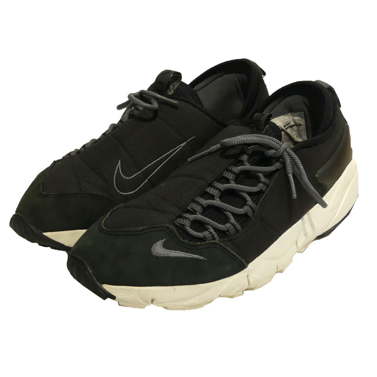 【中古】NIKE　AIR FOOTSCAPE NM エア フットスケープ スニーカー ブラック サイズ：27．0 【050822】（ナイキ）