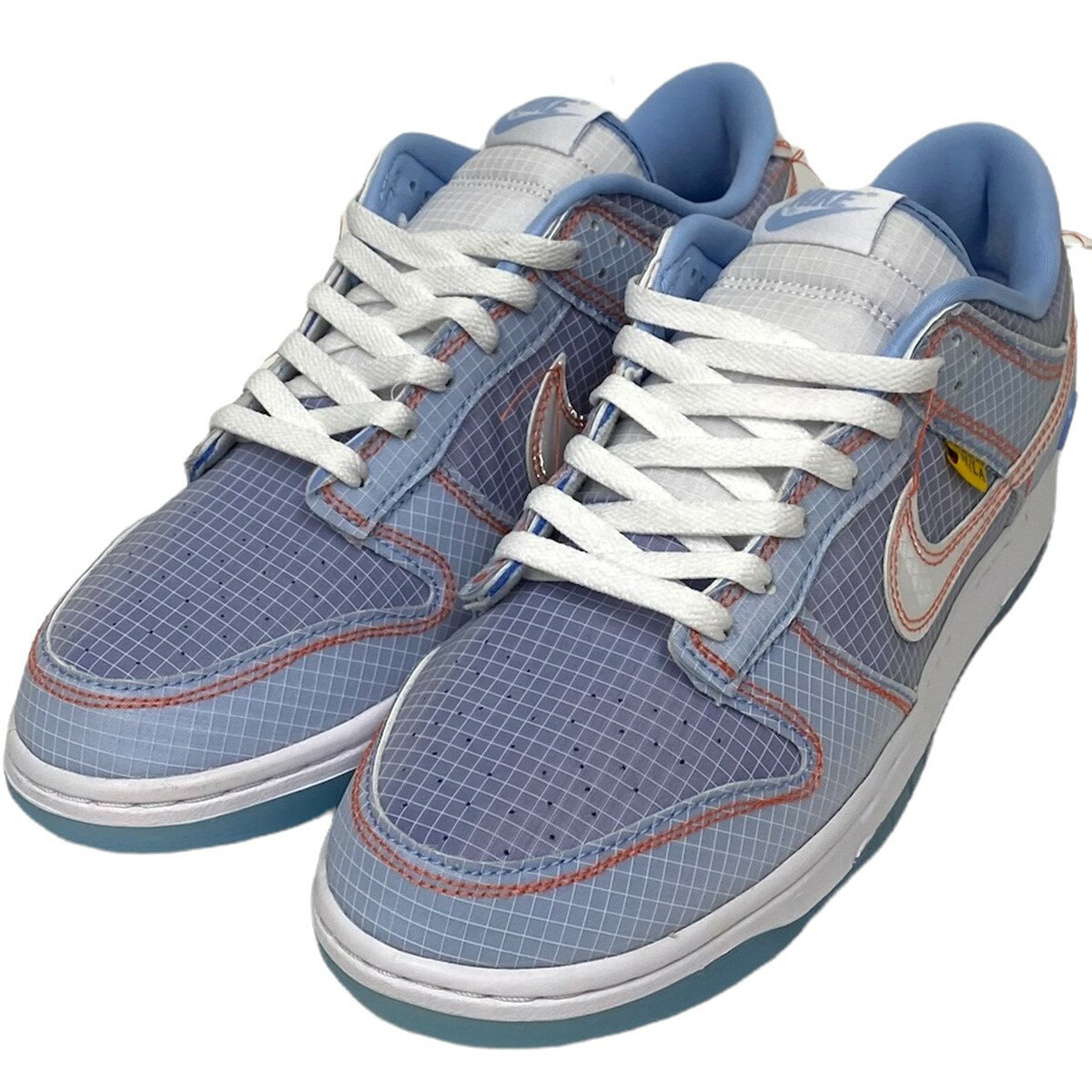 【中古】UNION LA×NIKE　DUNK LOW Passport Pack Argonダンクローアルゴンスニーカー靴 ライトブルー サイズ：US10(28cm) 【170822】（ユニオン ロサンゼルス ナイキ）