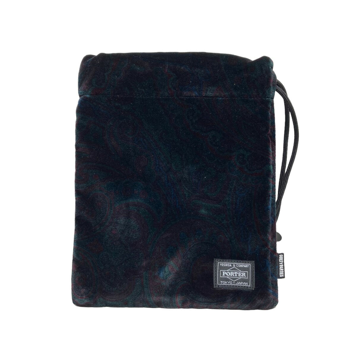 【中古】WACKO MARIA　×PORTER SHOULDER POUCH ショルダーポーチ グリーン×パープル 【270822】（ワコマリア）