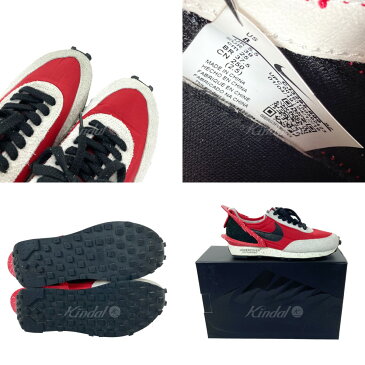 【中古】NIKE×UNDER COVER WMNS DAYBREAK スニーカー CJ3295-600 レッド×ホワイト サイズ:25cm 【210922】(ナイキ×アンダーカバー)