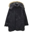 【中古】MONCLER　ダウンコート CEZANNE セザンヌ 青タグ ブラック サイズ：2 【13 ...