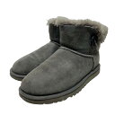 【中古】UGG3352W BAILEY BUTTON ブーツ グレー サイズ：23cm【価格見直し】