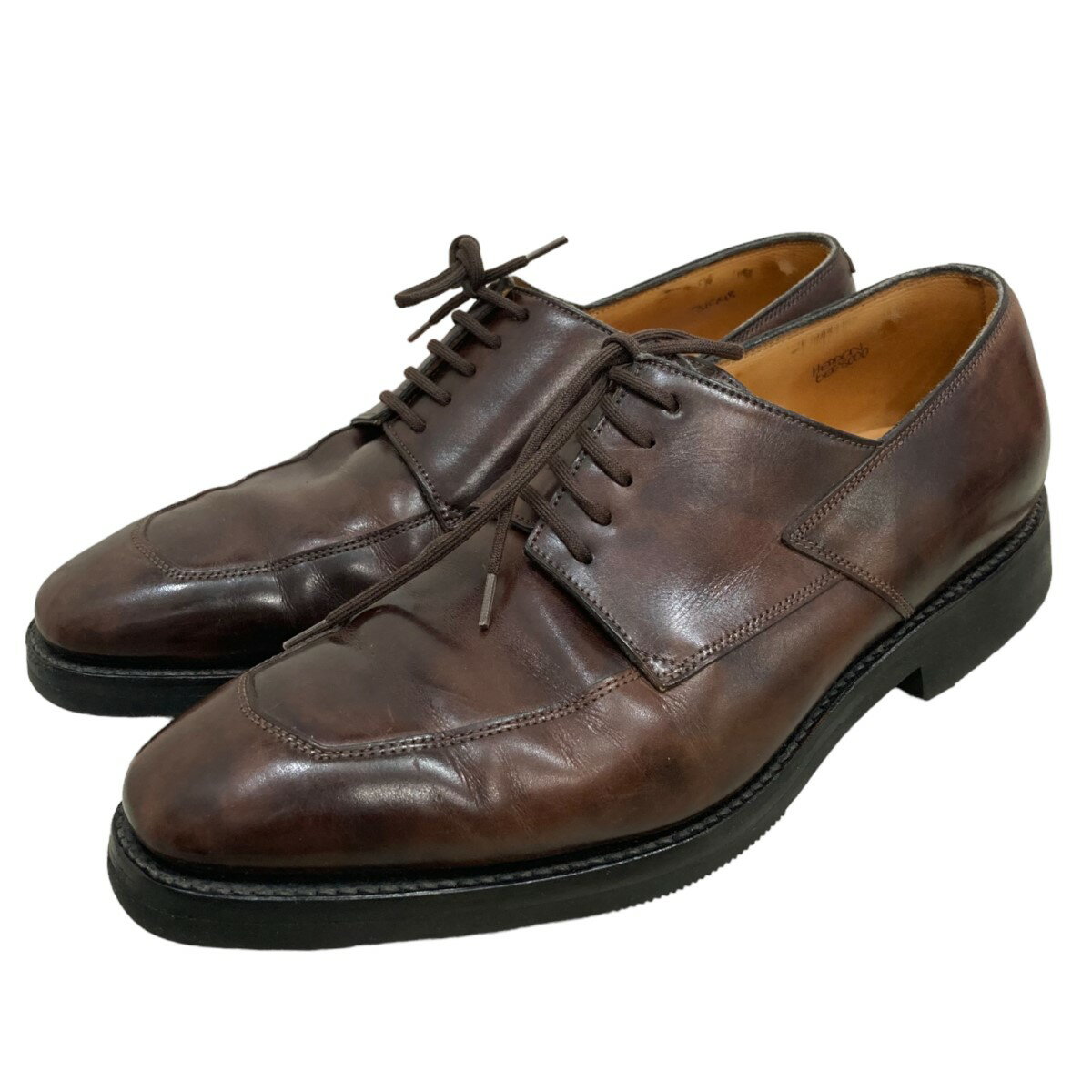 【中古】JOHN LOBB｢HEDDON｣ レザーシューズ ブラウン サイズ：-（6 1／2クライ）【価格見直し】のサムネイル