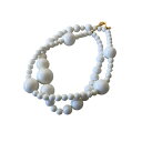 【中古】UNDERCOVER22SS PEARL NECKLACE UC1B1N06 アイボリー【価格見直し】