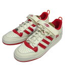 【中古】adidas Originals　FORUM LOW HOME ALONE クリームホワイト×カレッジレッド サイズ：US10．5 【270123】（アディダスオリジナル）