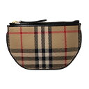 【中古】BURBERRYバーバリーチェックコインケース　8045031 ベージュ【価格見直し】