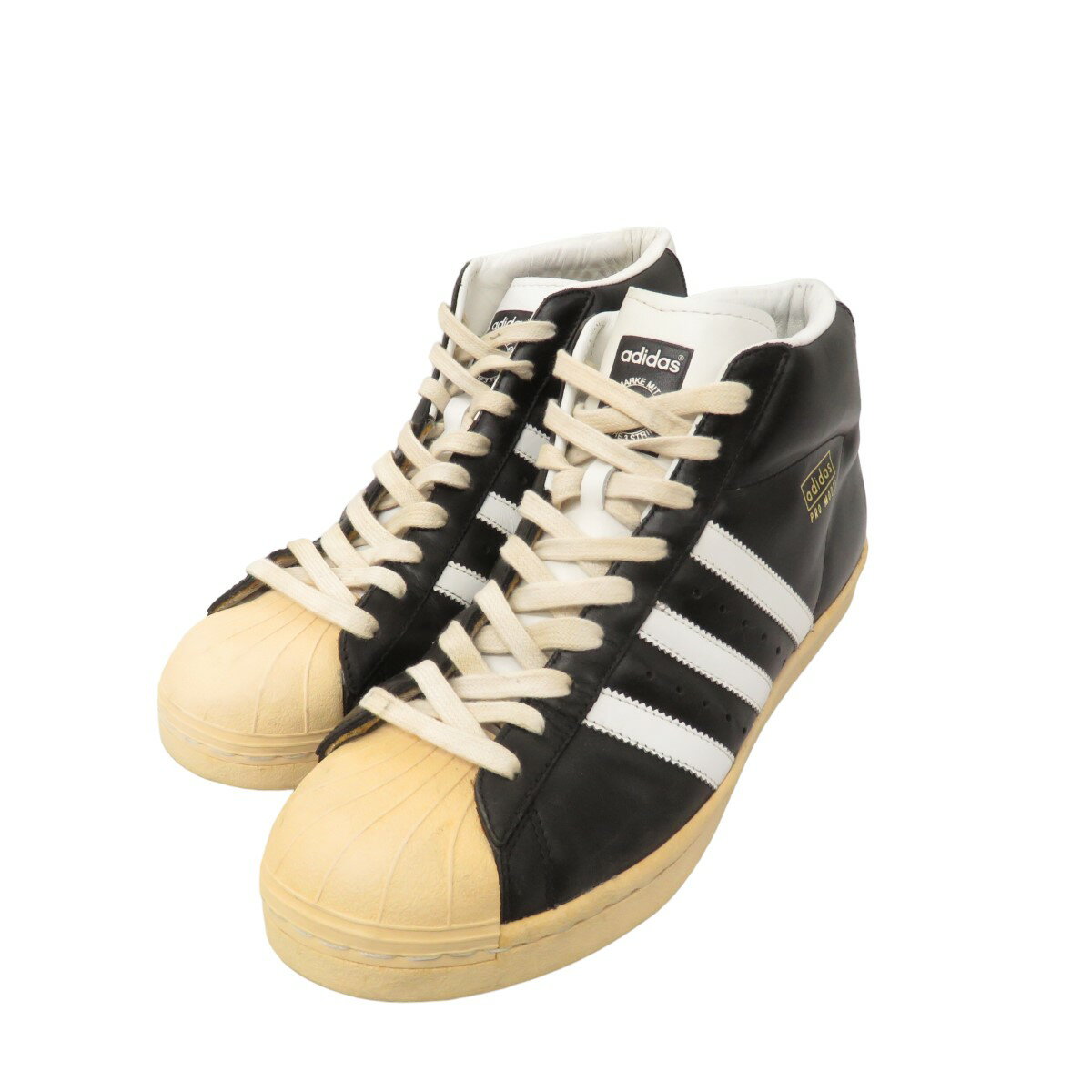 【中古】adidas　PROMODEL プロモデル 1970 ブラック サイズ：28．5cm 【090323】（アディダス）