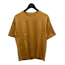 ROPE　プレミアムコットン5分袖コクーンTシャツ オレンジ サイズ：38 （ロペ）