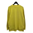 【中古】CFCL　GARTER LONG SLEEVE T モックネック イエロー サイズ：5 【030423】（シーエフシーエル）