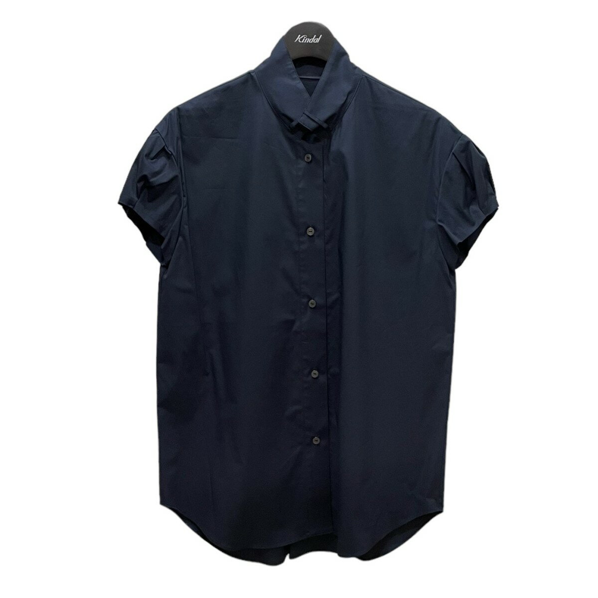 【中古】cccmalie　キャップスリーブシャツ ネイビー サイズ：- 【080523】（シーマリー）のサムネイル