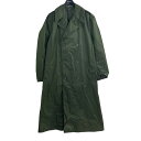 【中古】US ARMY｢RAINCOAT， MAN’S， NYLON， RUBBER COATED｣ レインコート カーキ サイズ：表記無し【価格見直し】