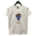 【中古】NUMBER (N)INEアイスクリーム プリントTシャツ ICE CREAM T-SHIRT ホワイト サイズ：1【価格見直し】