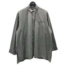 【中古】VU長袖シャツ basic shirt ベーシックシャツ チャコールグレー（GREEN GRAY） サイズ：1【価格見直し】