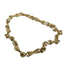 【中古】ALL Blues「S bracelet thin」 ブレスレット ゴールド