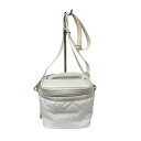 【中古】LeSportsac×神崎 恵 VANITY SHOULDER BAG ショルダーポーチ ホワイト【価格見直し】