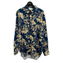 yÁz6(ROKU) BEAUTYYOUTHSATIN FLOWER PRINT SHIRT uEX lCr[ TCYFFreeyiz