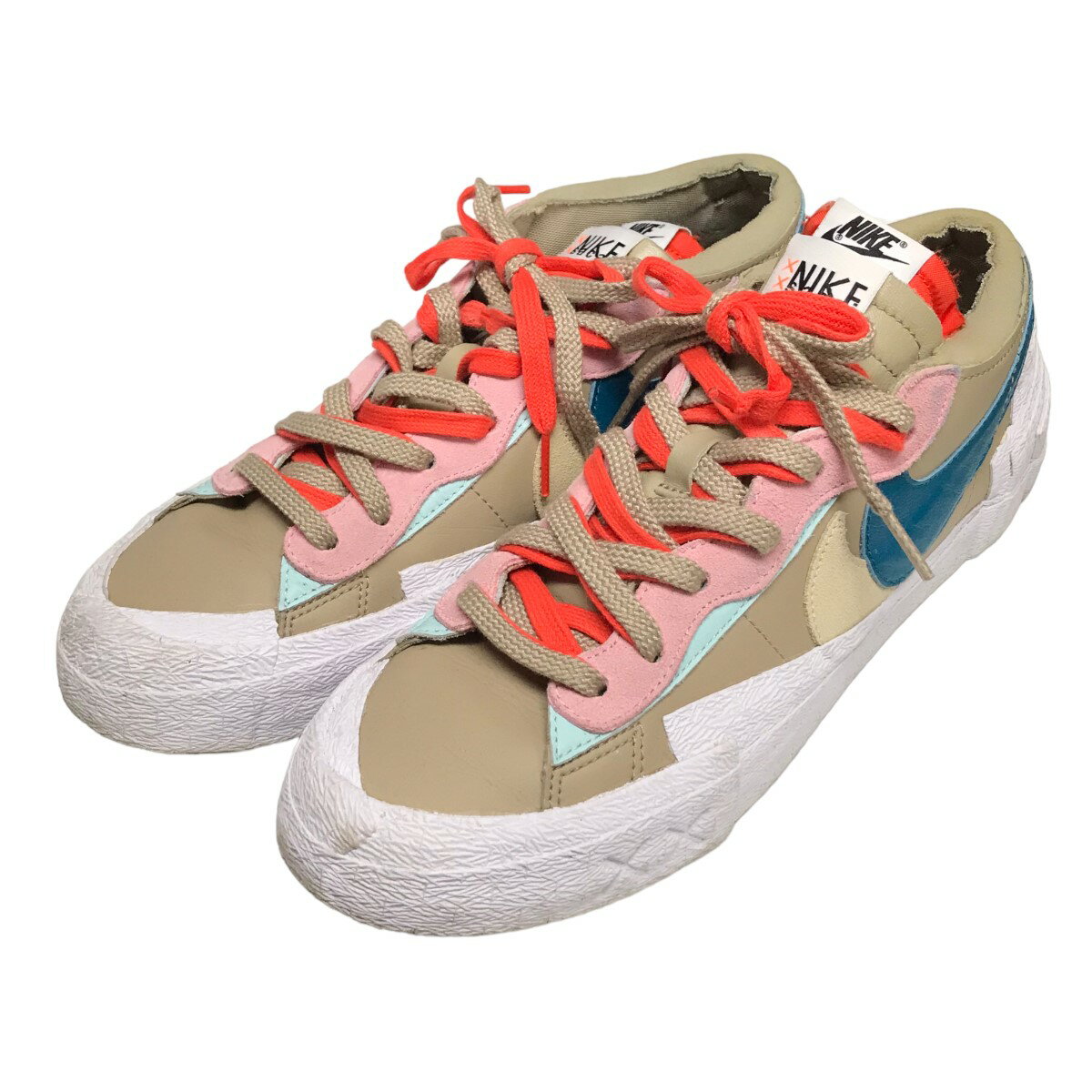 【中古】NIKE×sacai ×KAWS　｢BLAZER LOW｣スニーカー リード×ブライトスプルース サイズ：28．5cm 【020623】（ナイキ サカイ カウズ）