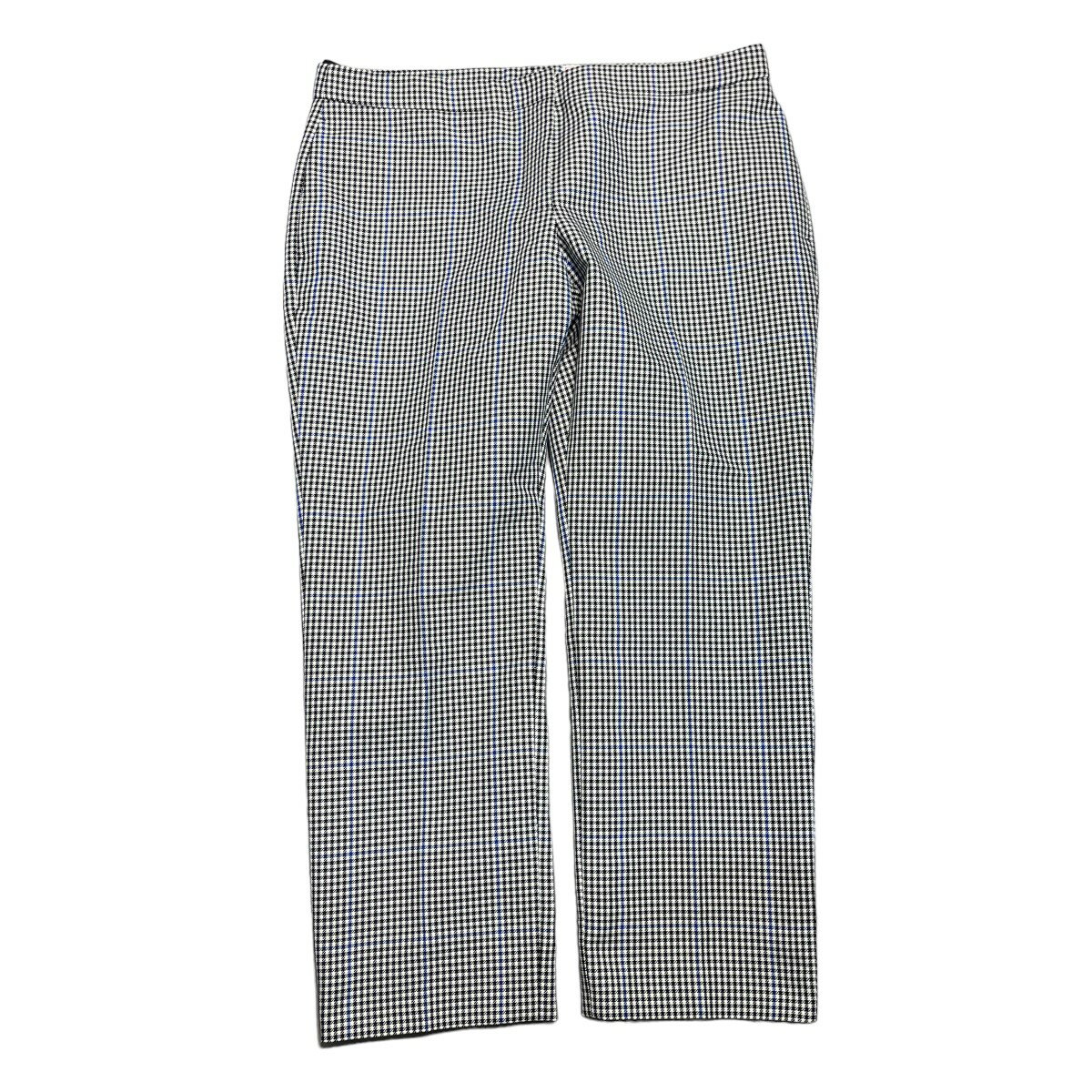 【中古】ALEXANDER McQUEENCHECK TAILORED TROUSERS スラックス グレー サイズ：48【価格見直し】