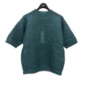 【中古】machiWater Depth Knit SS ブルーグリーン サイズ：5【価格見直し】