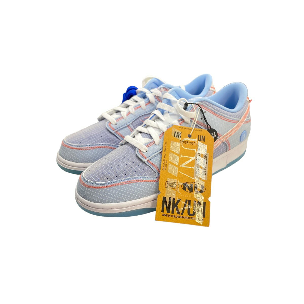 【中古】NIKE　×UNION Dunk Low Passport Pack ダンク ブルー サイズ：27．5 【040623】（ナイキ）