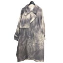 yÁzYOKE~ᖒg23SSSPRAY PRINTED TRENCH SP HXeJ[R[g O[ TCYF2yiz