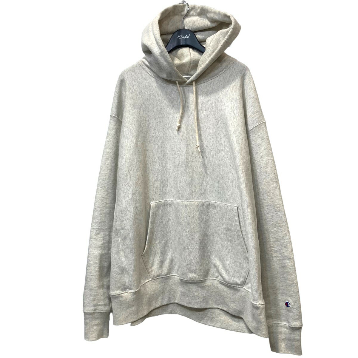 【中古】Champion REVERSE WEAVES101 ZT プルオーバーパーカー グレー サイズ：XL【価格見直し】 1