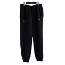 【中古】F．C．R．B．　「EMBLEM SWEAT PANTS」スウェットパンツ ブラック サイズ：M 【240623】（エフシーアールビー）