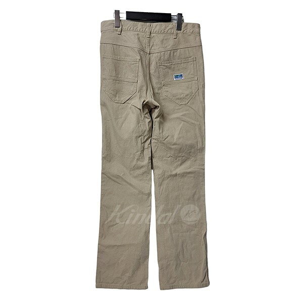 【中古】BLUFCAMP　PURE STRAIGHT WASHED JEANS　ストレートコットンパンツ ベージュ サイズ：M 【040326】（ブルーフキャンプ） kind-u-12908450 ブランド古着のカインドオル サンプル画像2
