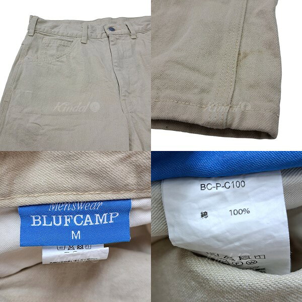 【中古】BLUFCAMP　PURE STRAIGHT WASHED JEANS　ストレートコットンパンツ ベージュ サイズ：M 【040326】（ブルーフキャンプ） kind-u-12908450 ブランド古着のカインドオル サンプル画像3