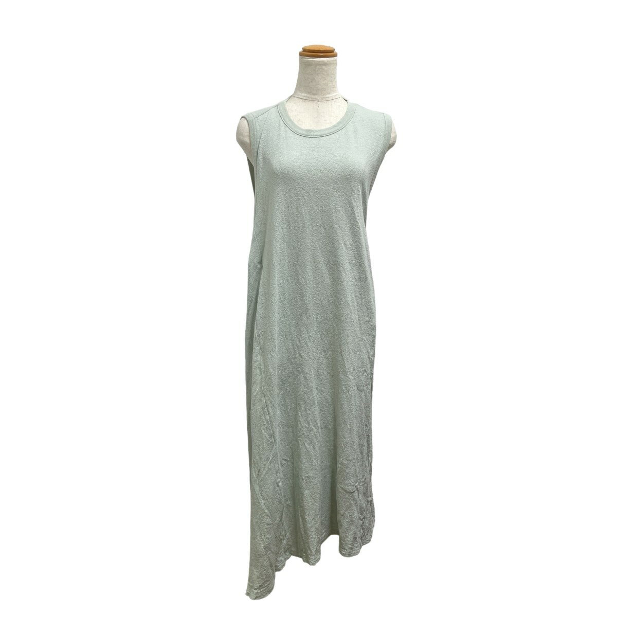 【中古】THE SHINZONE　CREPE WEAVE DRESS ミント サイズ：F 【280623】（ザ シンゾーン）