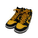 【中古】NIKE Dunk High University Gold and Black DD1399-700 イエロー サイズ：27．0cm 【050723】（ナイキ）