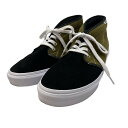 【中古】VANS×min-nano HOLIDAY GIFT SUEDE PACK CHUKKA オリーブ サイズ：27．5【価格見直し】