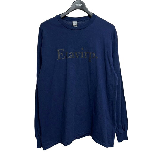 【中古】etavirp. Etavirp Logo L/S Tee 長袖Tシャツ ネイビー サイズ:L 【190723】(エタヴァープ) 【中古】etavirp. Etavirp Logo L/S Tee 長袖Tシャツ ネイビー サイズ:L 【190723】(エタヴァープ)