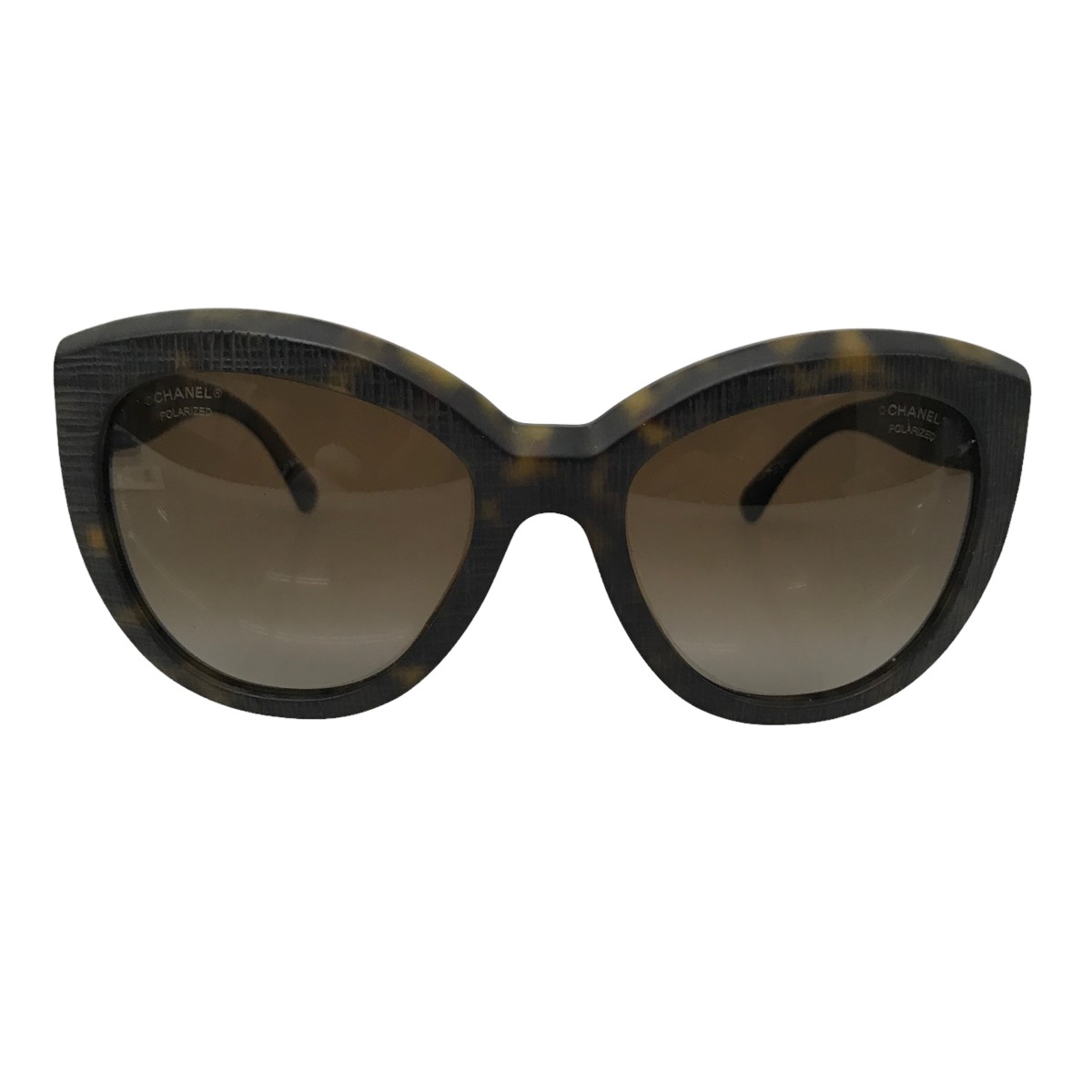 【中古】CHANEL　サングラス 5332-A ブラック×ブラウン 【260723】（シャネル）のサムネイル