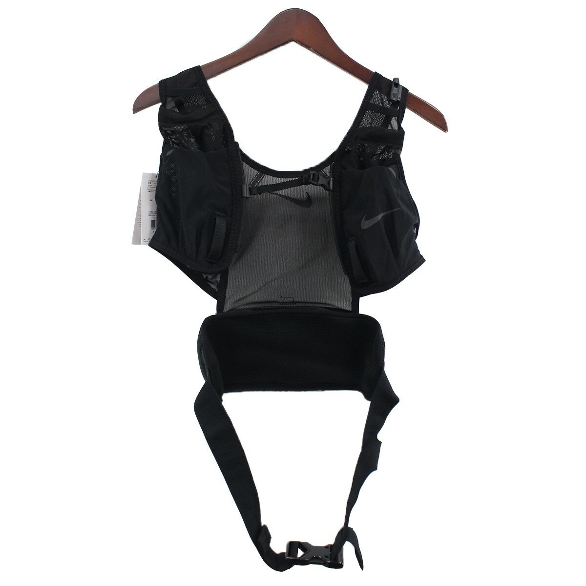 【中古】NIKE　Packable Vest トランスフォーム ベストパック トレランザック ベスト ブラック サイズ：S／M 【310723】（ナイキ）