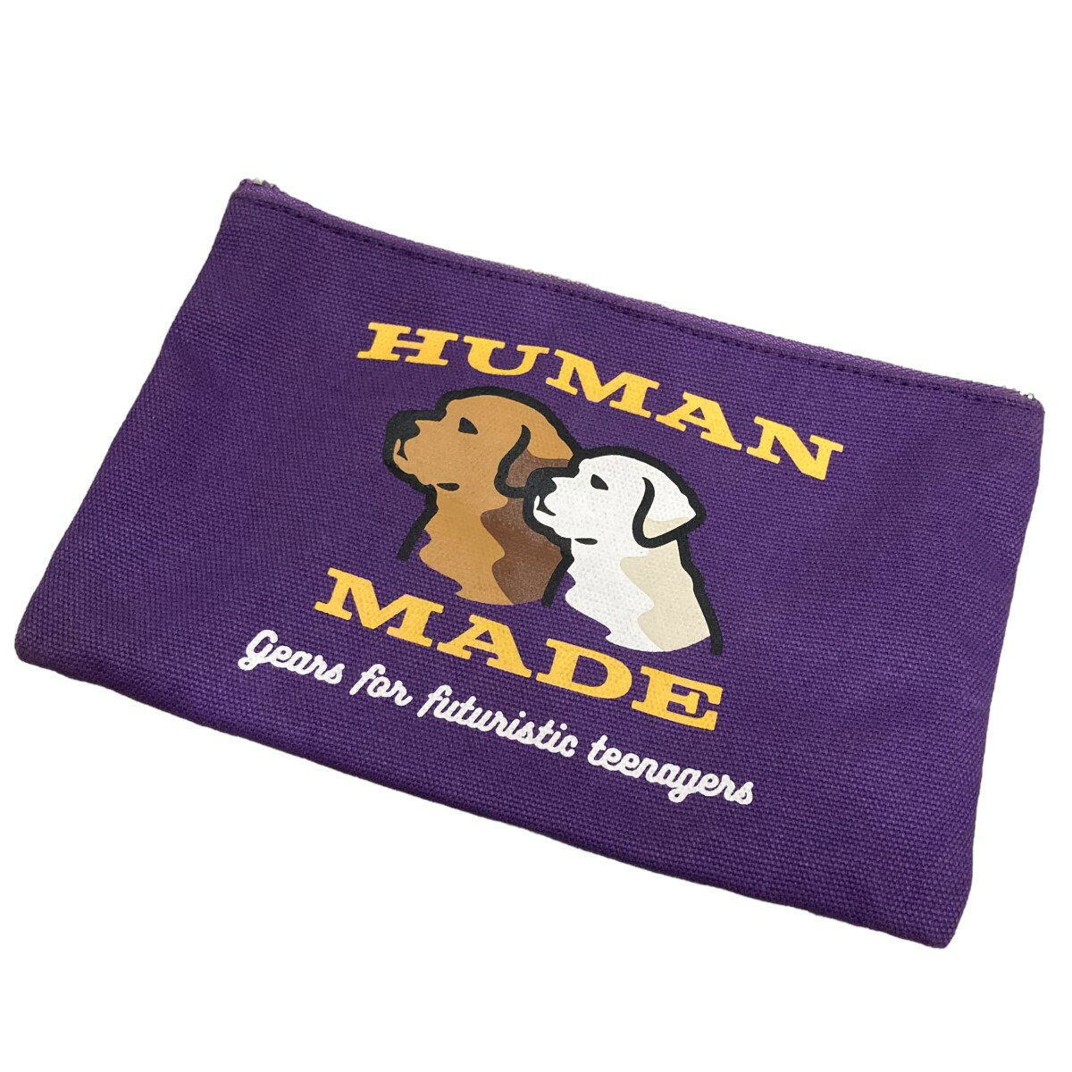 HUMAN MADE「Bank Pouch」ドッグポーチ パープル